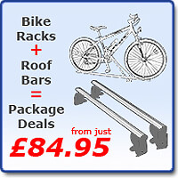 The Roof Box Company: Bike Cycle Rack and Roof Bar/Load rack Package Deals